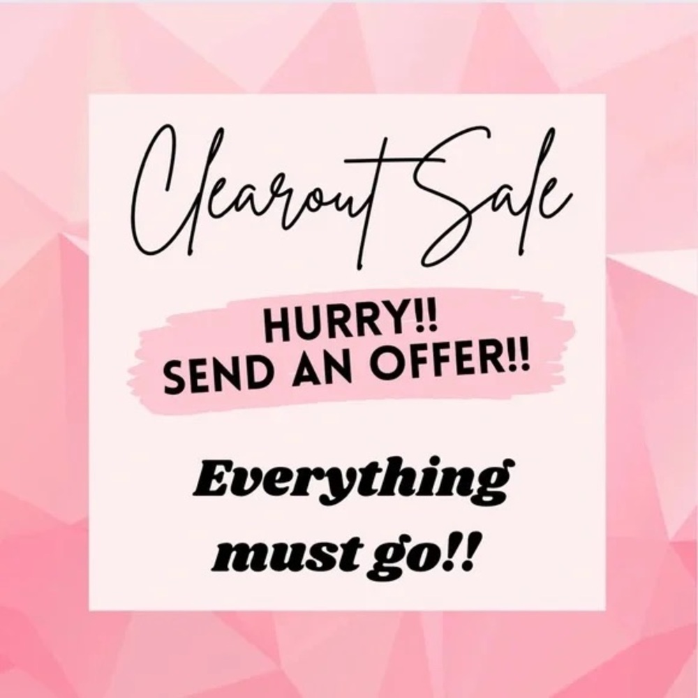 Clearout Sale Announcement